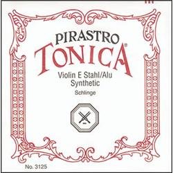 Pirastro Tonica Violin Strings (Set, Steel E Loop, Medium 4/4 Size)